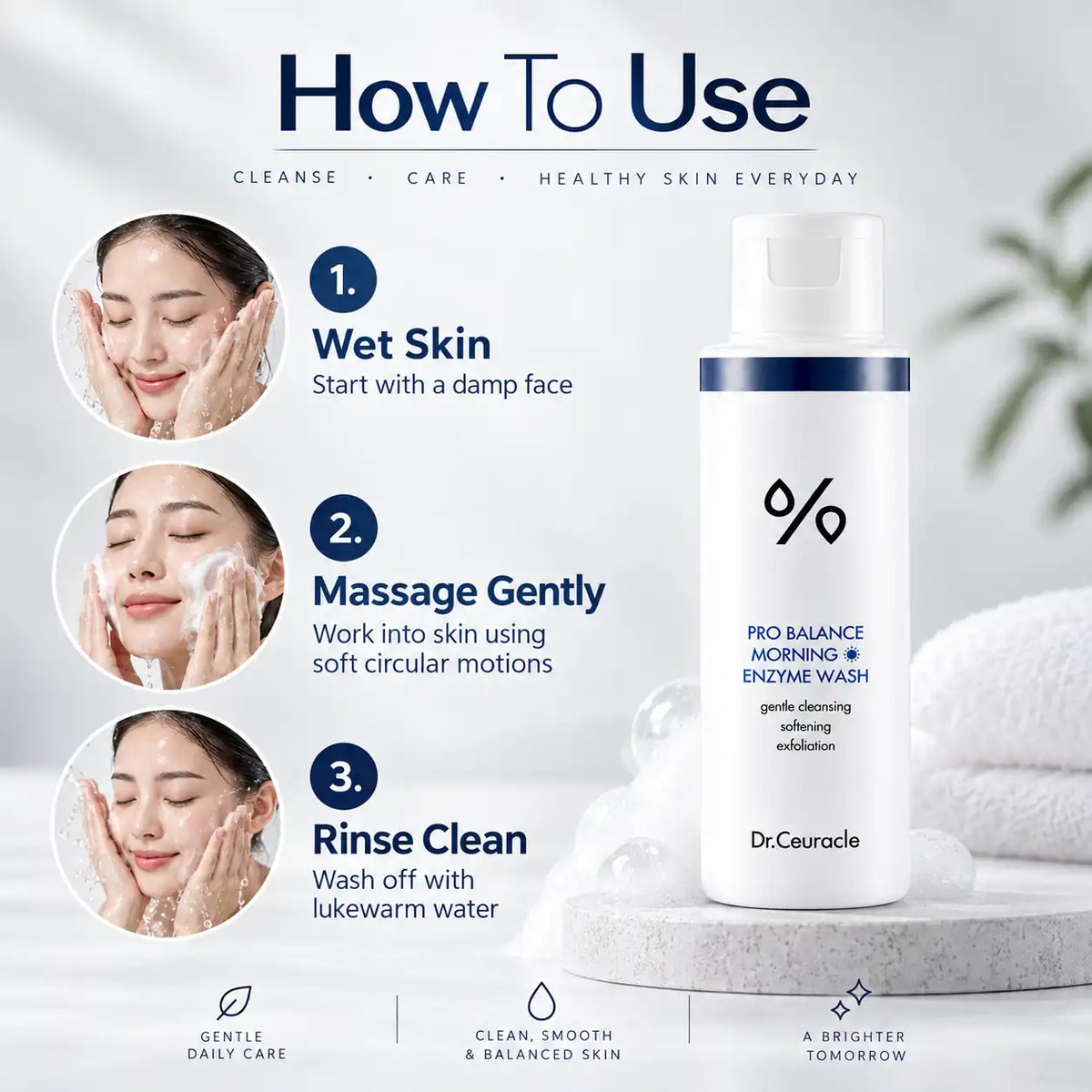 Dr. Ceuracle Pro Balance Morning Enzyme Wash 50g