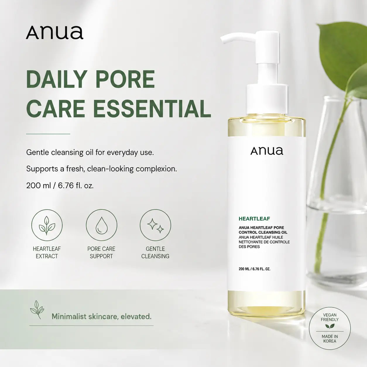 ANUA Heartleaf Pore Control Cleansing Oil 200ml