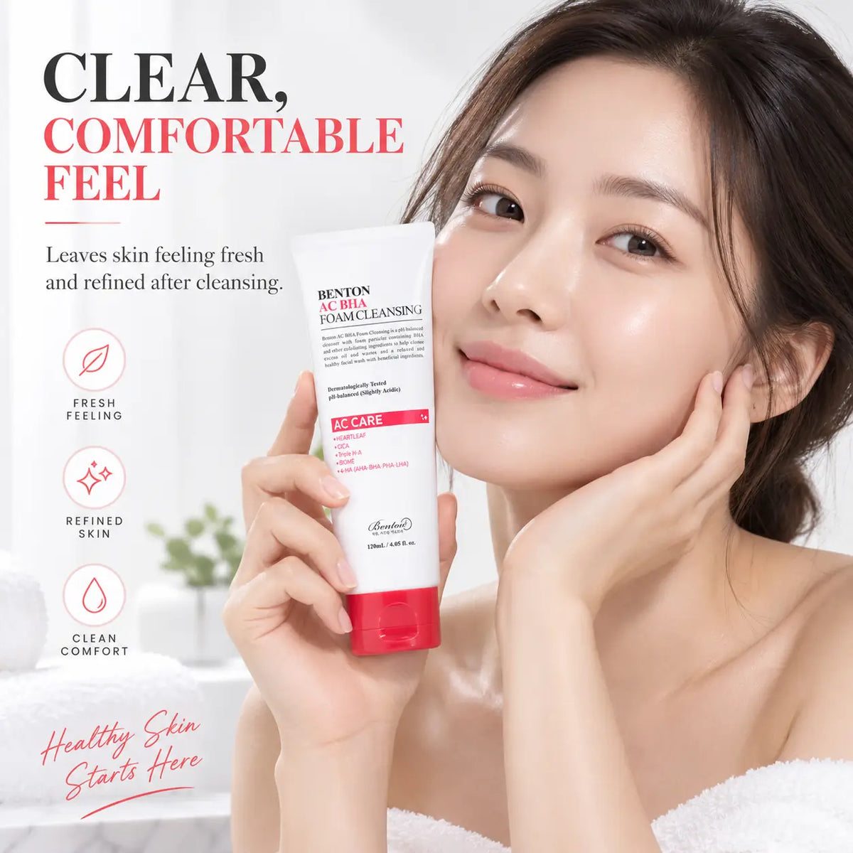 Benton AC BHA Foam Cleansing 120ml