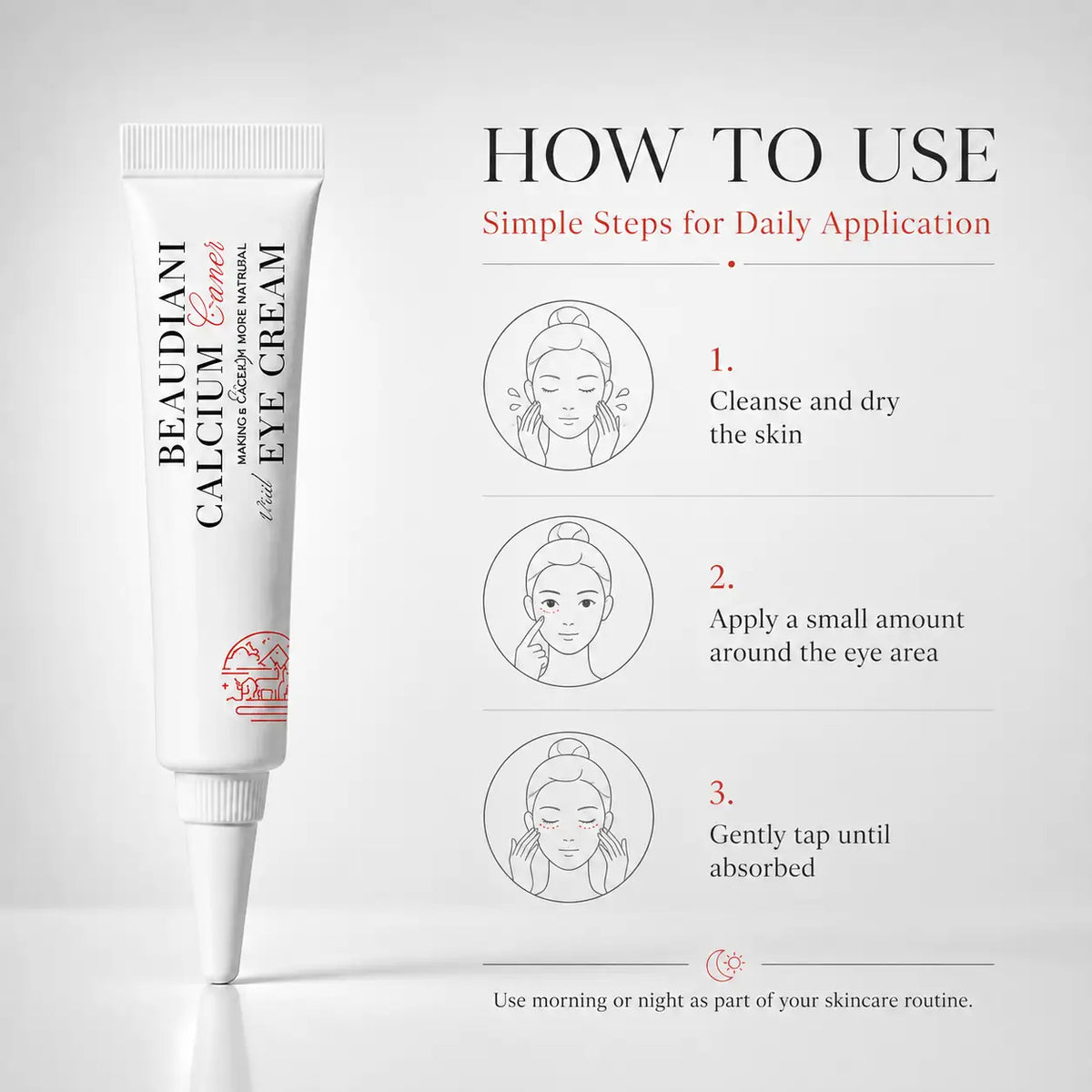 BEAUDIANI Calcium Cover Eye Cream 15ml