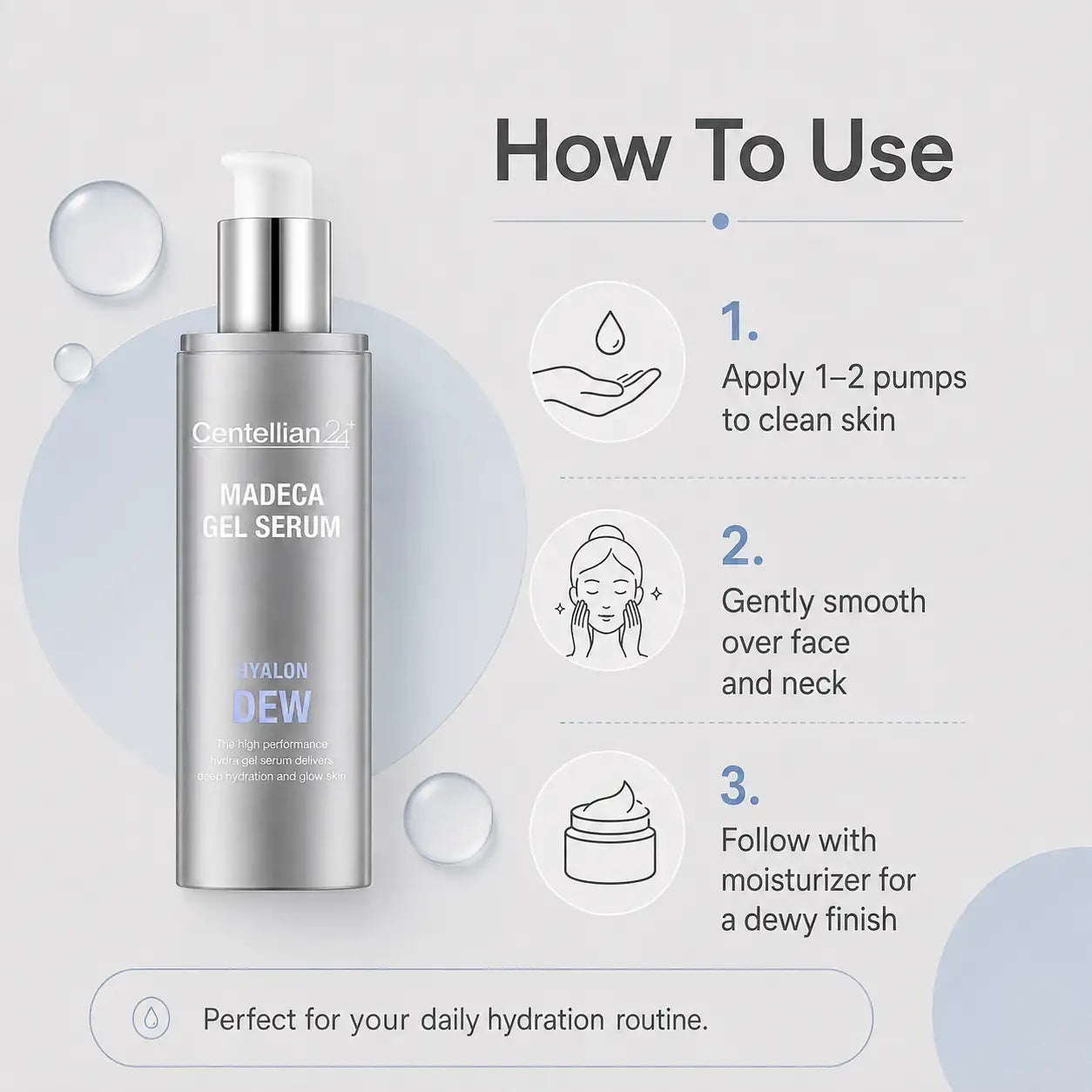 Centellian24 Madeca Gel Serum Hyalron Dew 30ml
