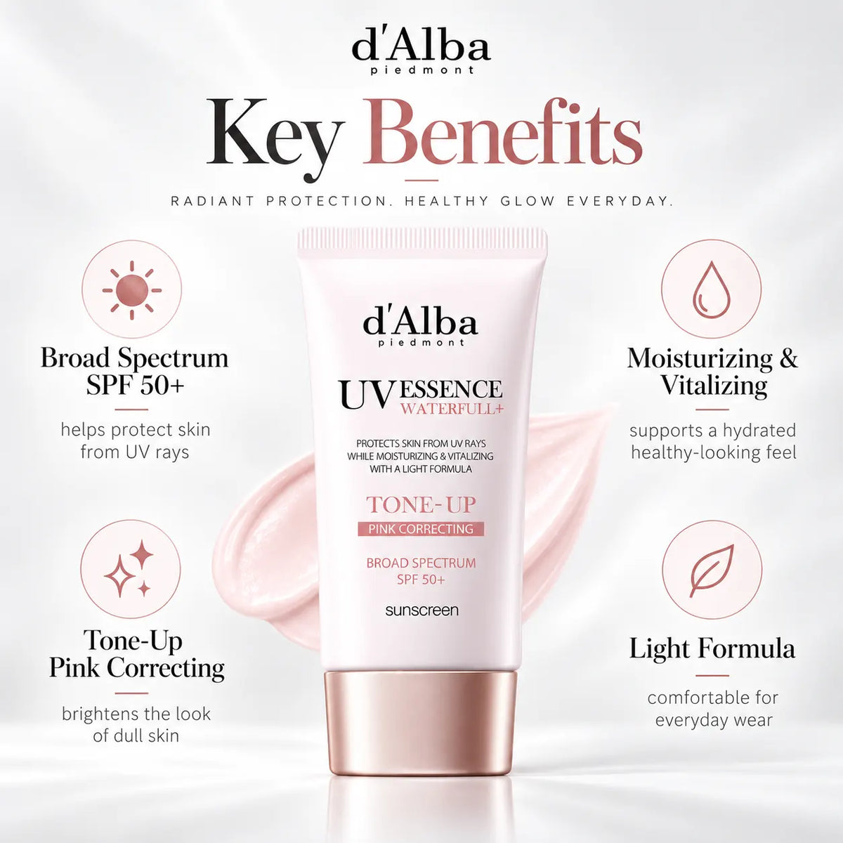 d'Alba Waterfull Tone Up Sunscreen 50ml