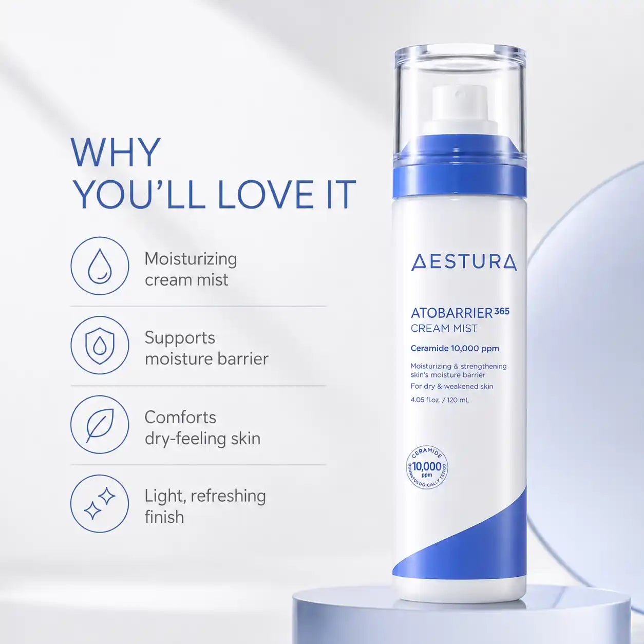 AESTURA Atobarrier 365 Cream Mist 120ml