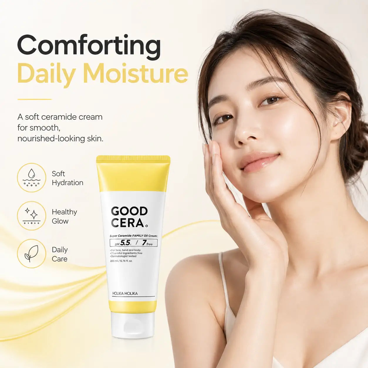 Holika Holika Good Cera Ceramide Family Oil Cream 200ml