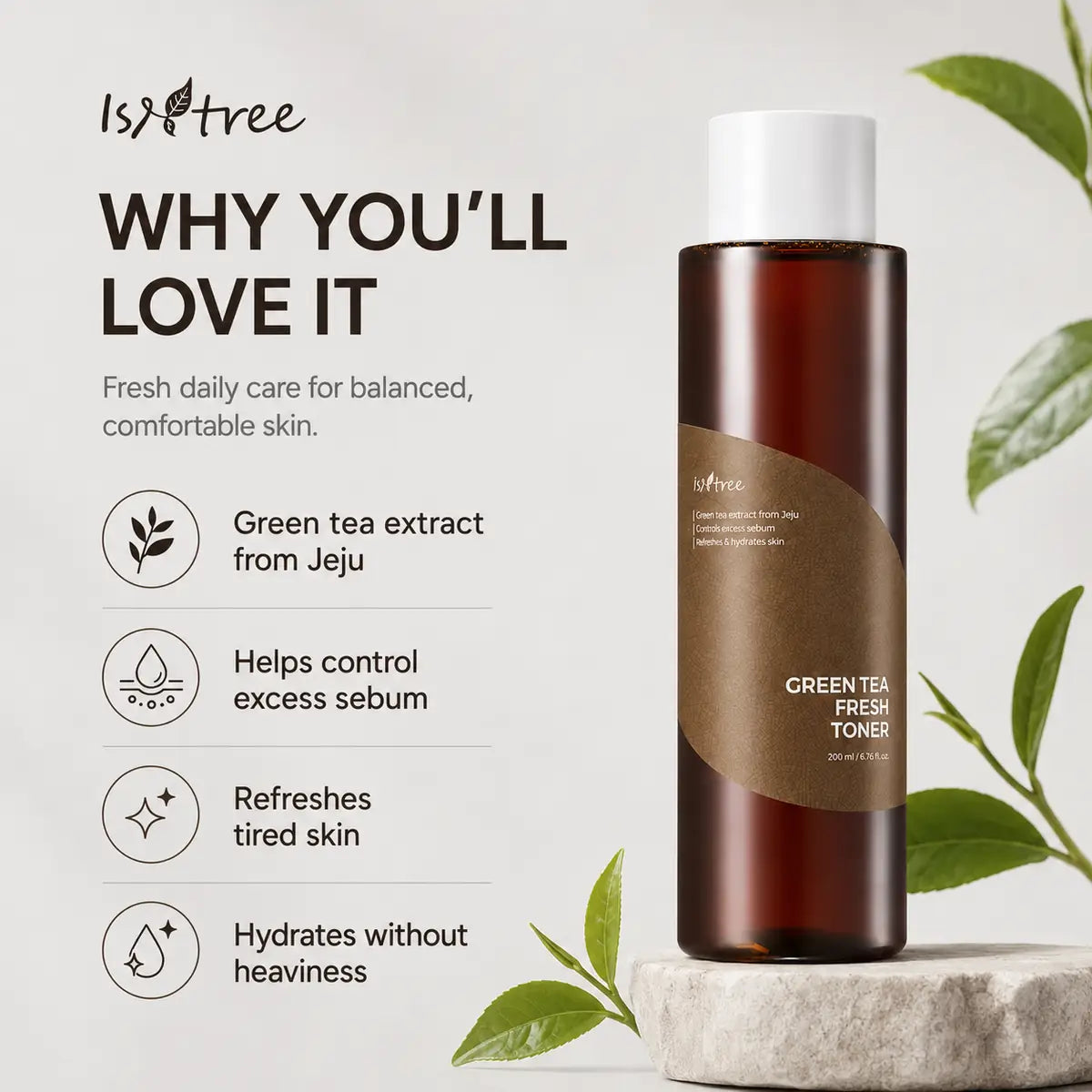 Isntree Green Tea Fresh Toner 200ml