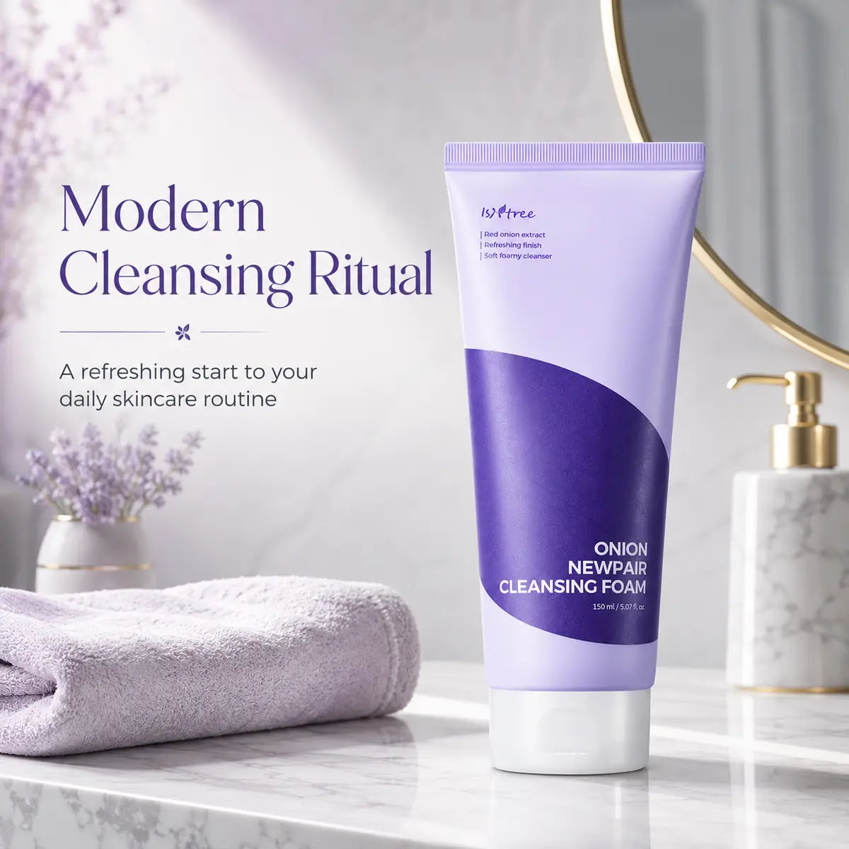 Isntree Onion Newpair Cleansing Foam 150ml