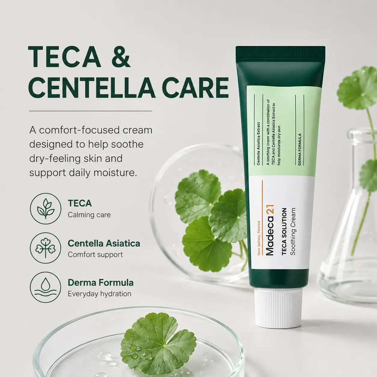 Madeca21 Teca Solution Soothing Cream 50ml