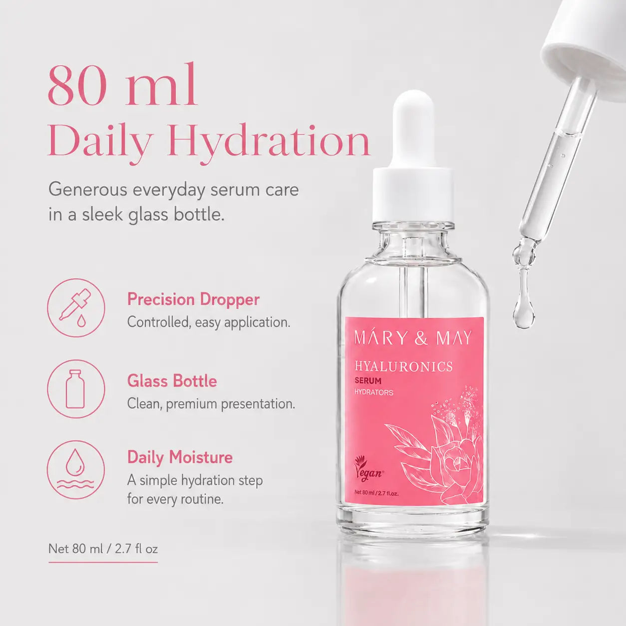 Mary&May Hyaluronics Serum 80ml