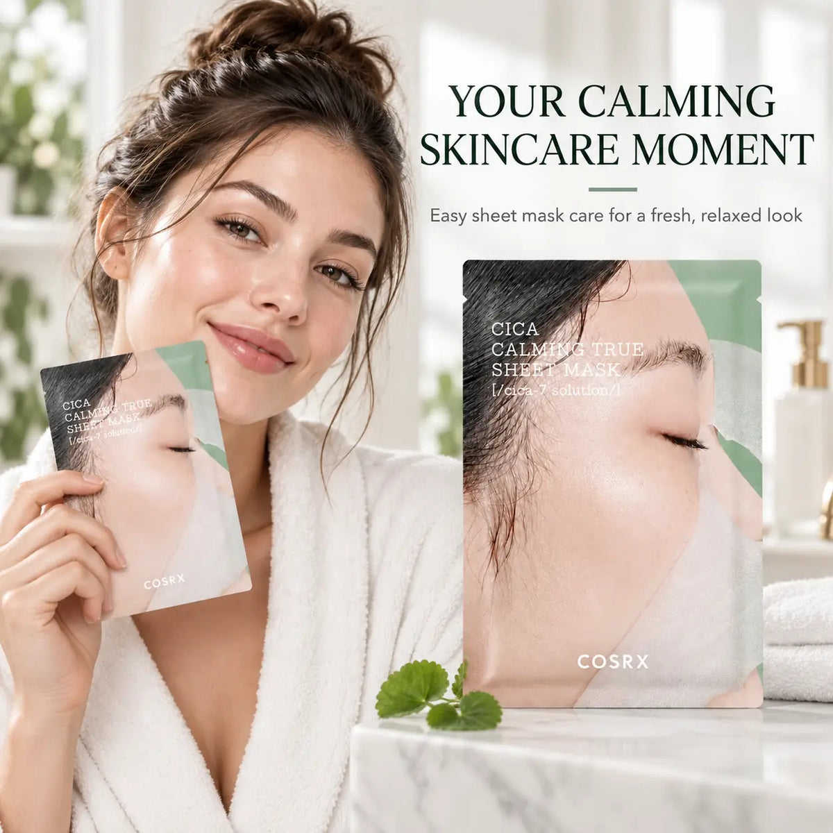 COSRX Pure Fit Cica Calming True Sheet Mask 21g 1ea 21g