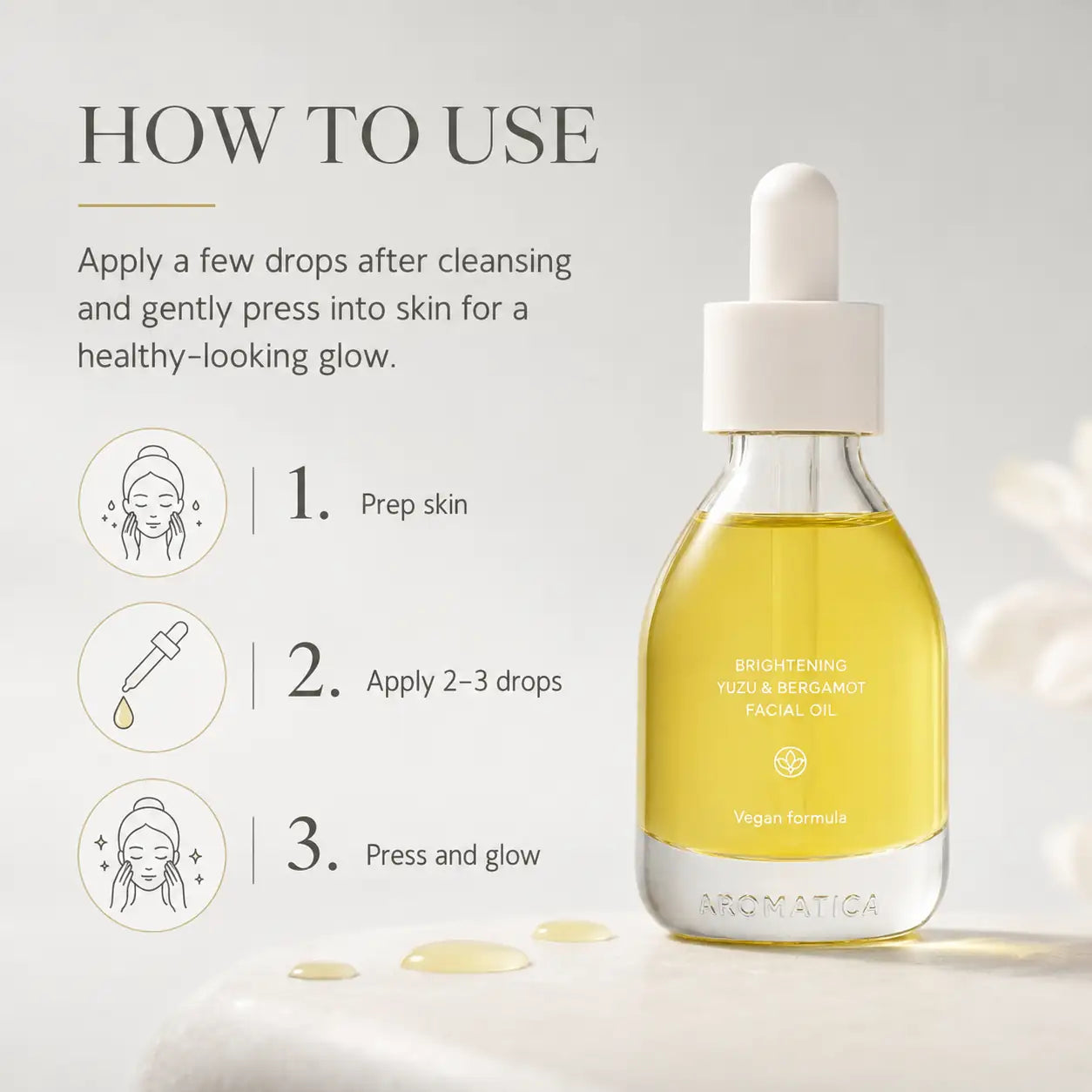 AROMATICA Organic Neroli Brightening Facial Oil 30ml