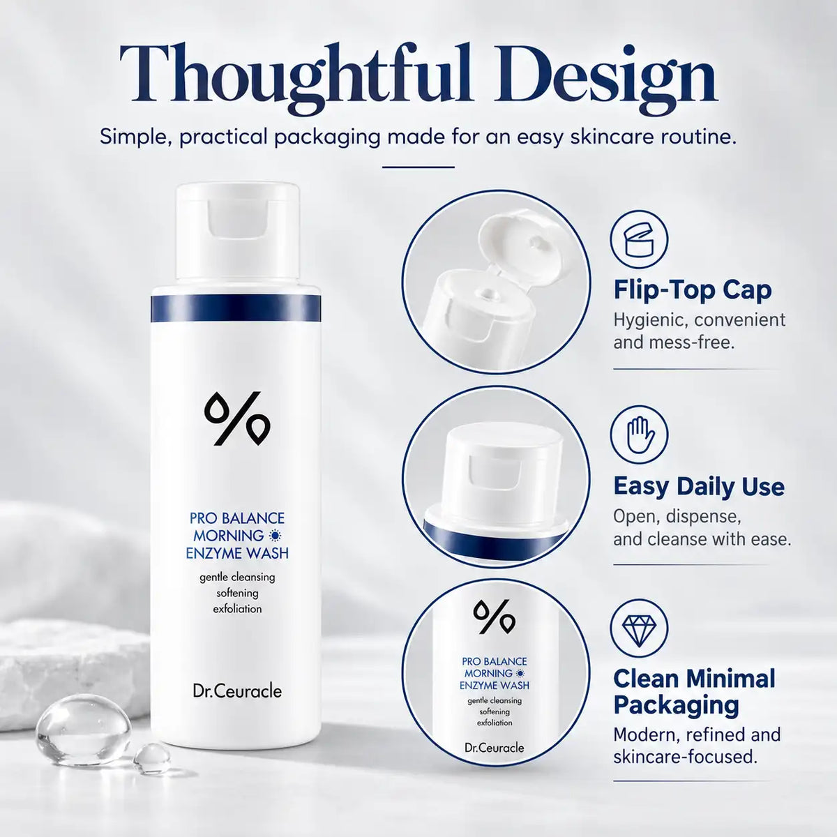 Dr. Ceuracle Pro Balance Morning Enzyme Wash 50g