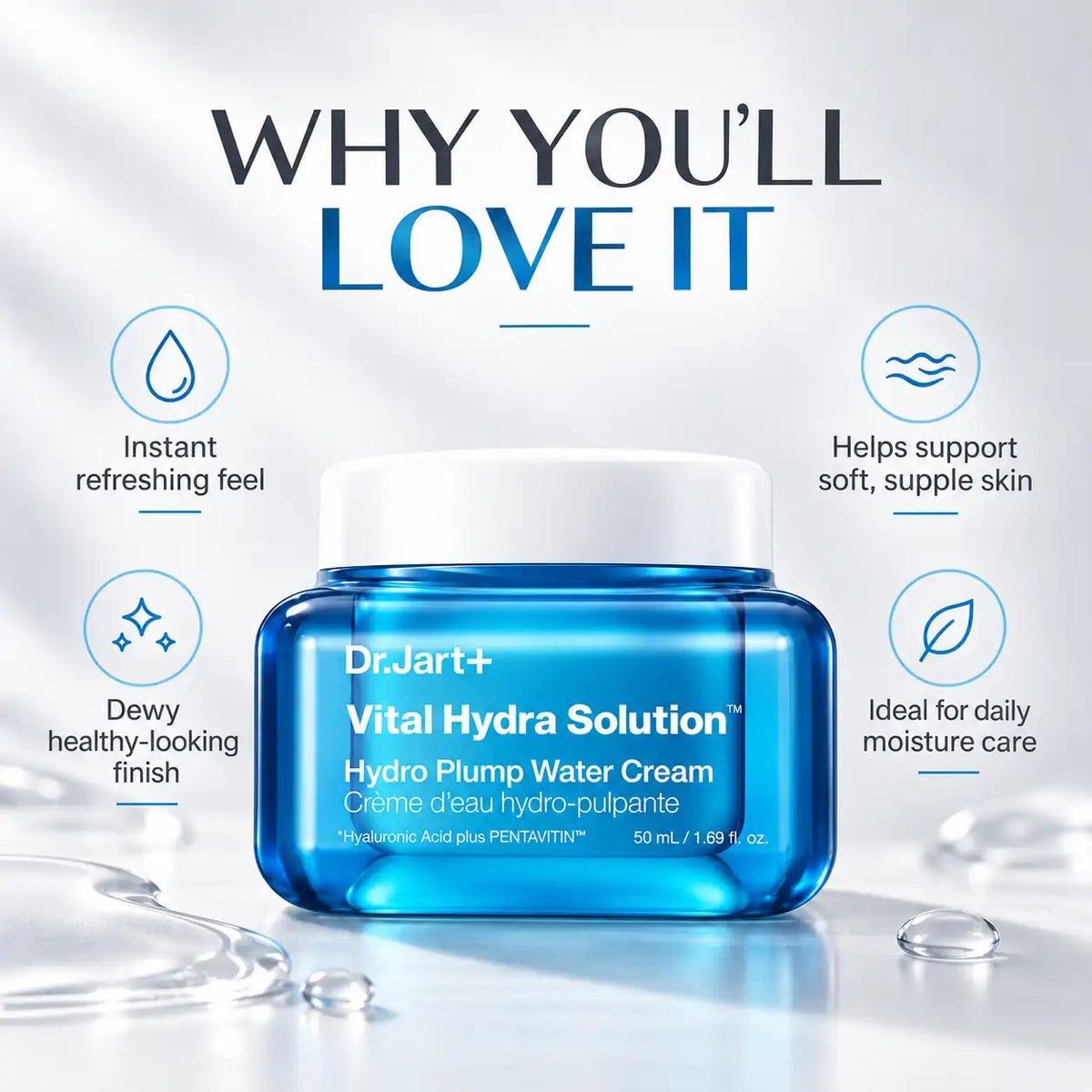 Dr. Jart+ Vital Hydra Solution Hydro smooth-looking Water Cream 50ml
