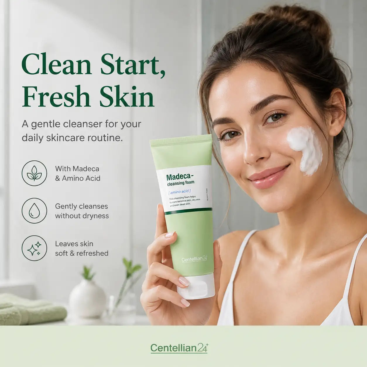 Centellian24 Madeca Cleansing Foam 160g