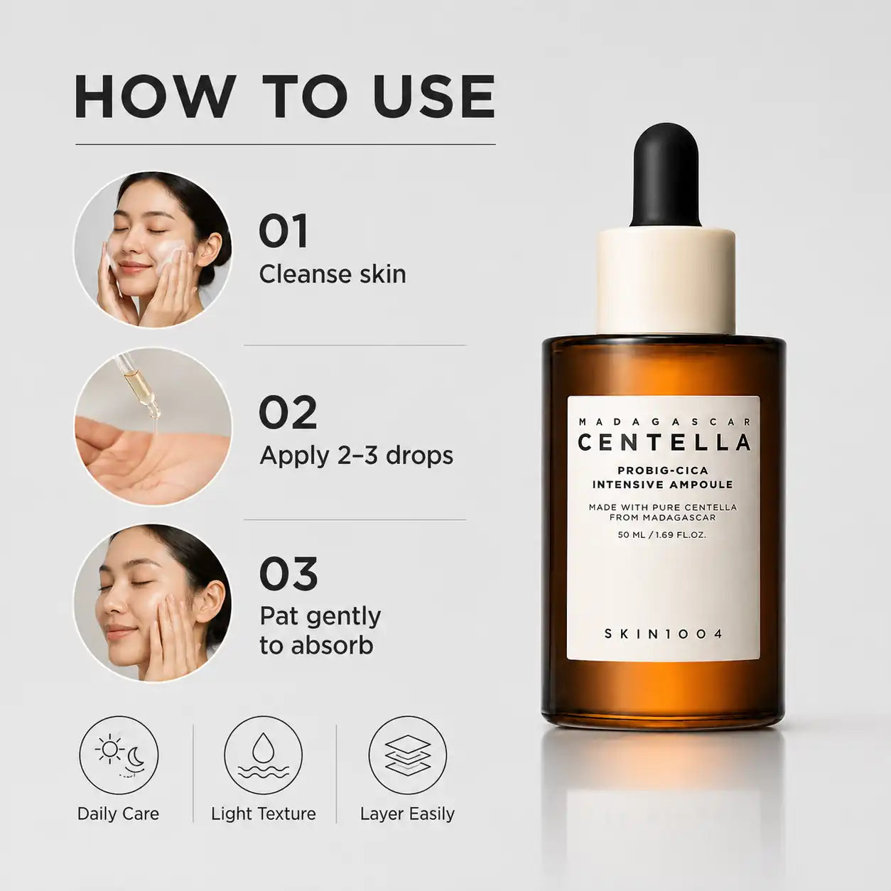 SKIN1004 Madagascar Centella Probio-Cica Intensive Ampoule 50ml