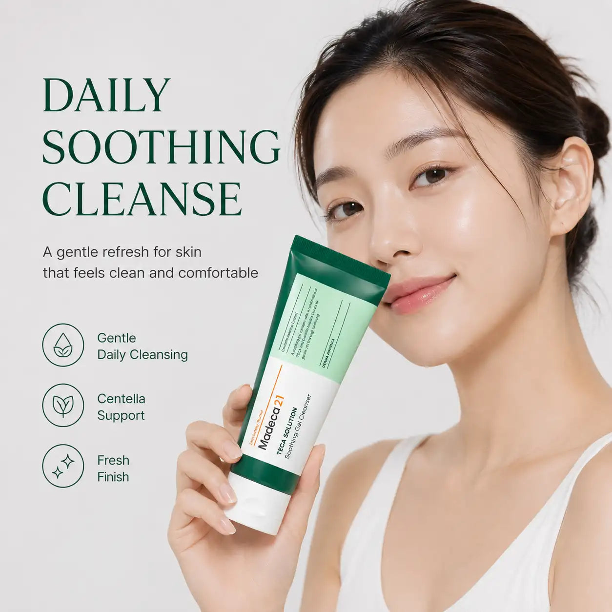 Madeca21 Teca Solution Soothing Gel Cleanser 100ml