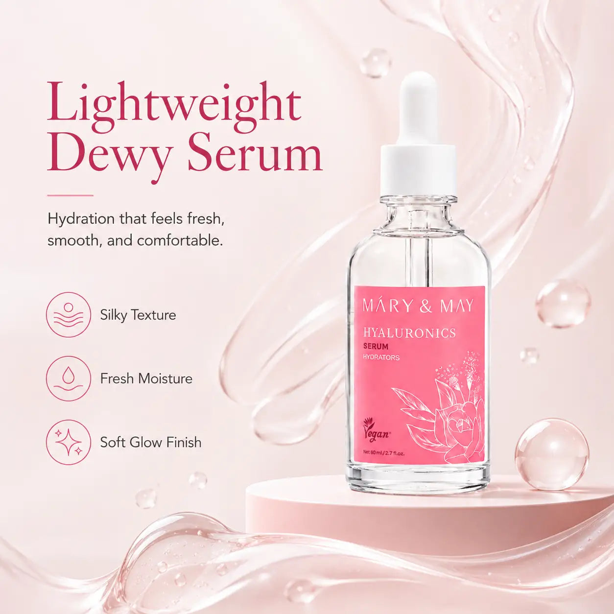 Mary&May Hyaluronics Serum 80ml