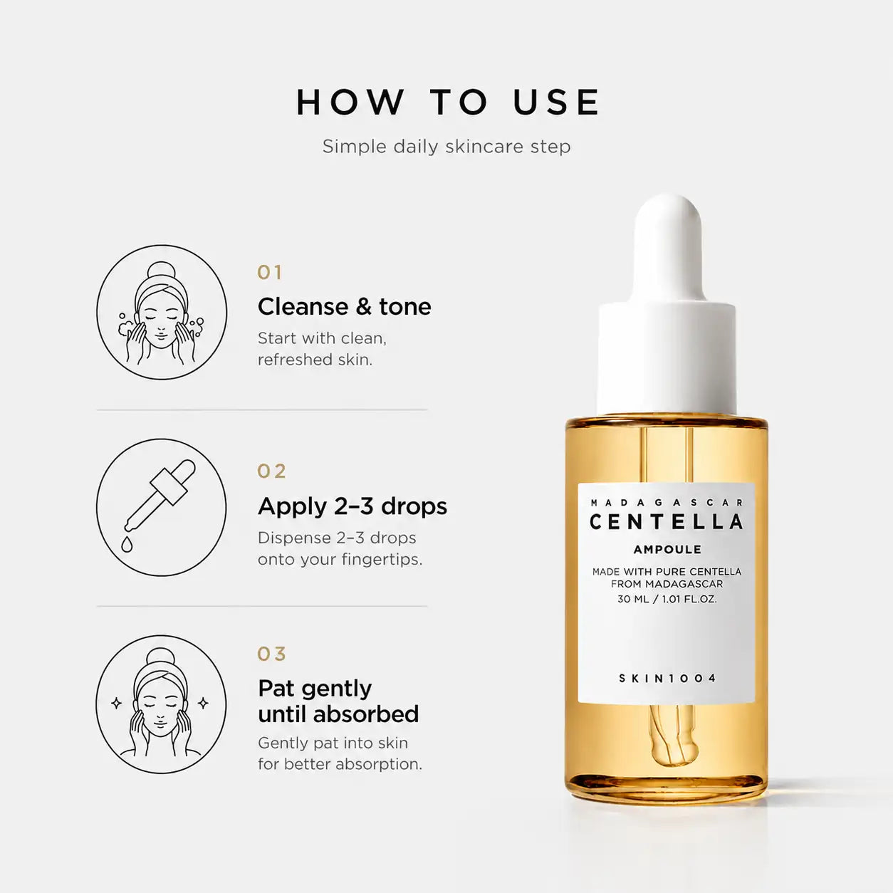 SKIN1004 Madagascar Centella Ampoule 30ml