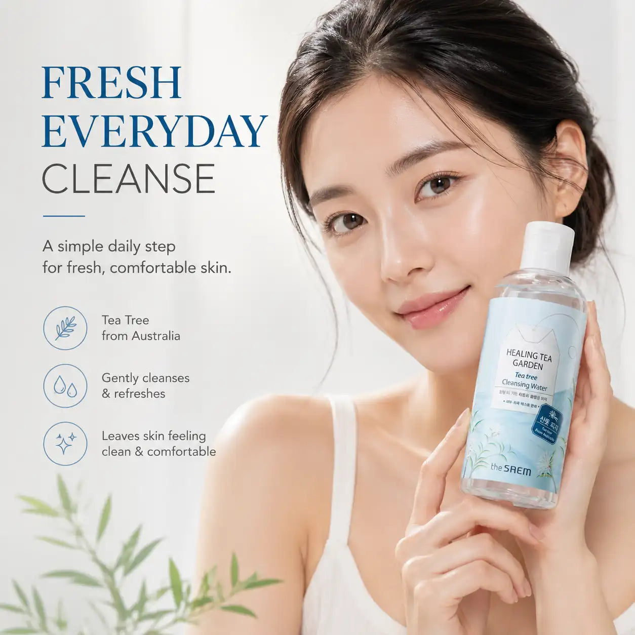 The Saem Healing Tea Garden Tea Tree Cleansing Water 300ml
