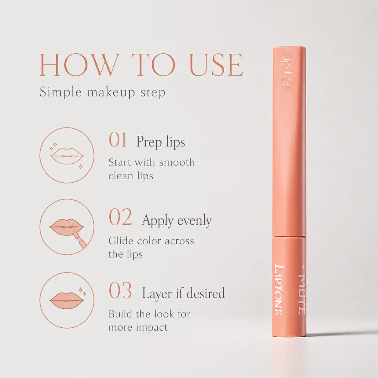 Tiptoe Mousse Tang Lip Matter 003 Clementine Lip Tint