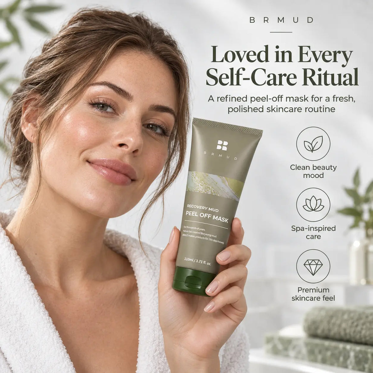 BRMUD Recovery Mud Peel Off Mask 110ml