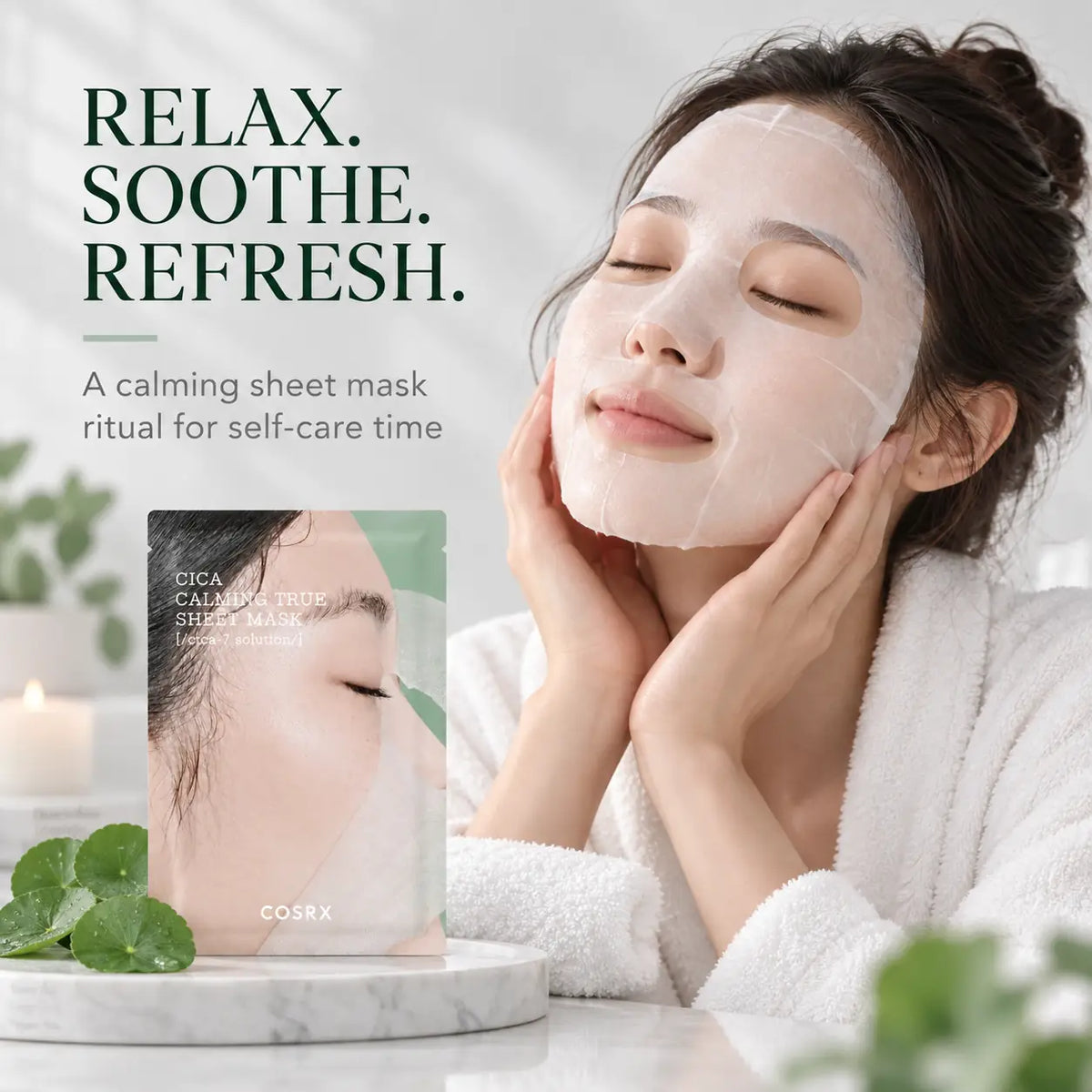 COSRX Pure Fit Cica Calming True Sheet Mask 21g 1ea 21g