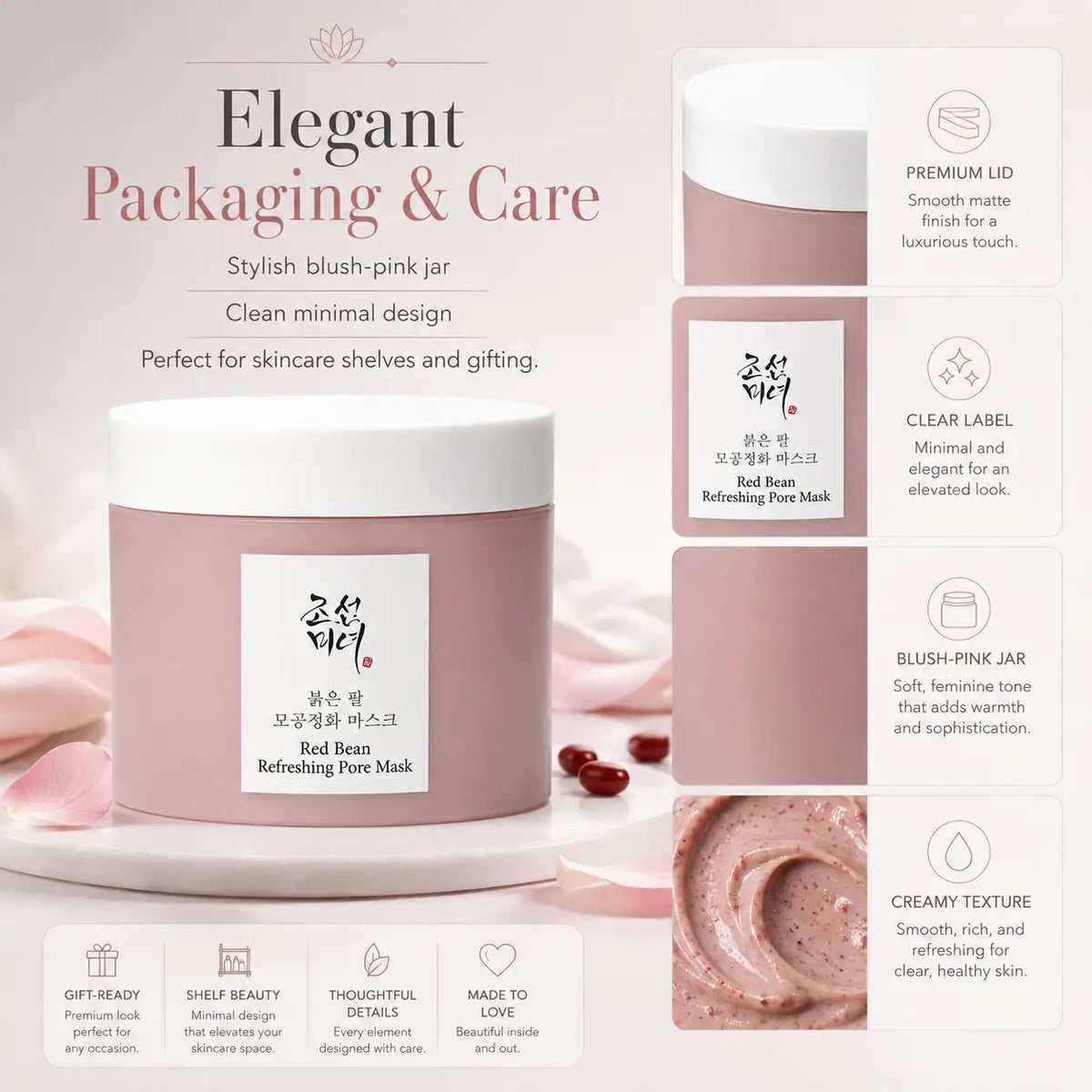 Beauty of Joseon Red Bean Refreshing Pore Mask 140ml
