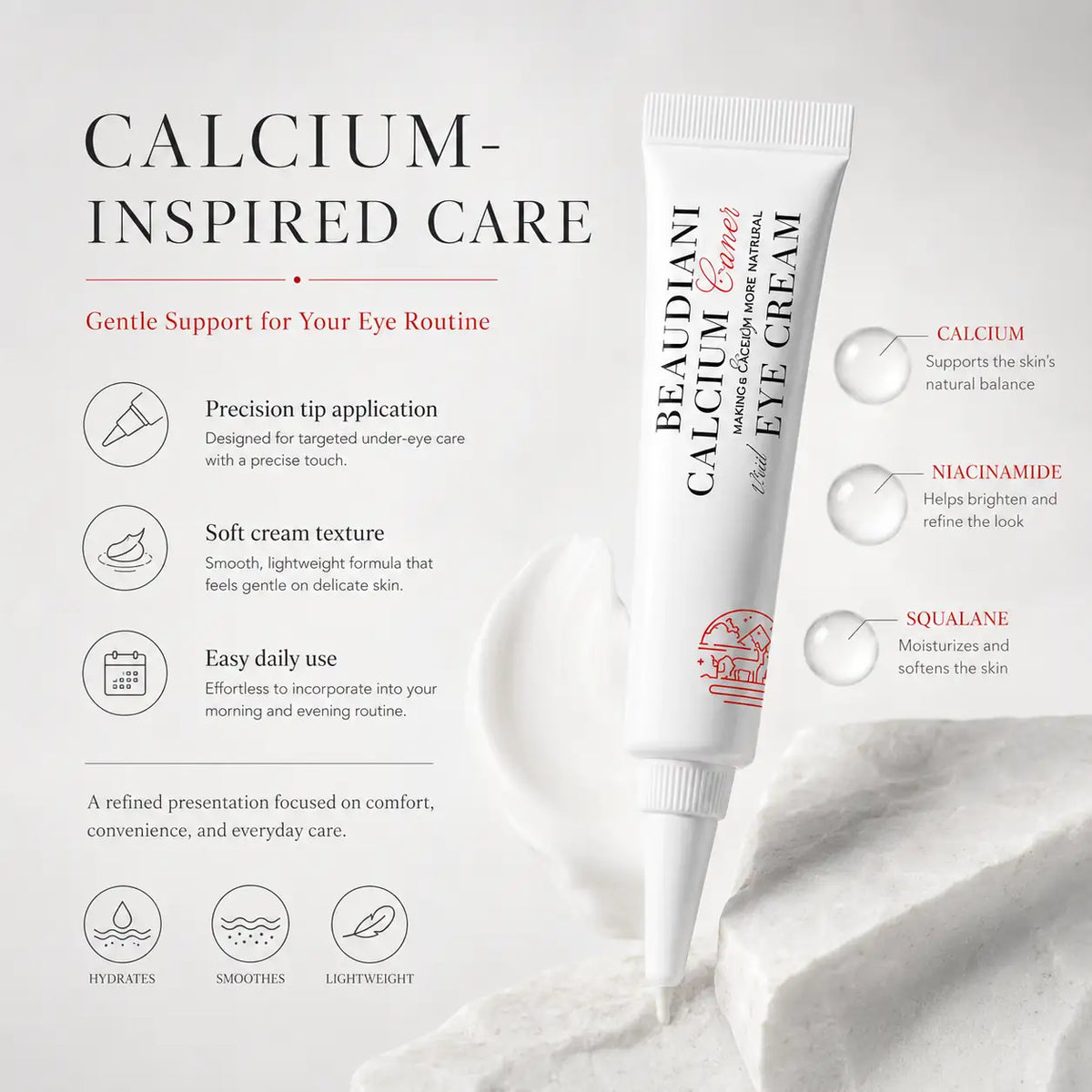 BEAUDIANI Calcium Cover Eye Cream 15ml