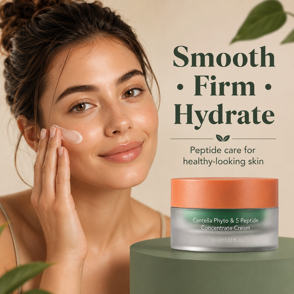 Haruharu Wonder Centella Phyto and 5 Peptide Concentrate Cream 30ml