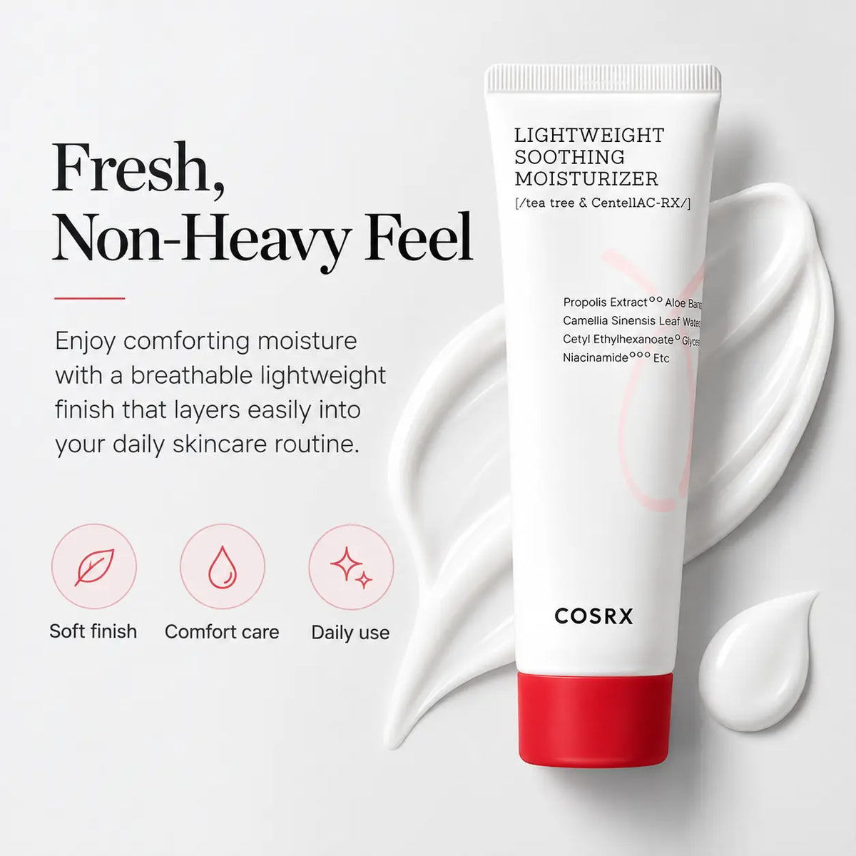 COSRX AC Collection Lightweight Soothing Moisturizer 80ml