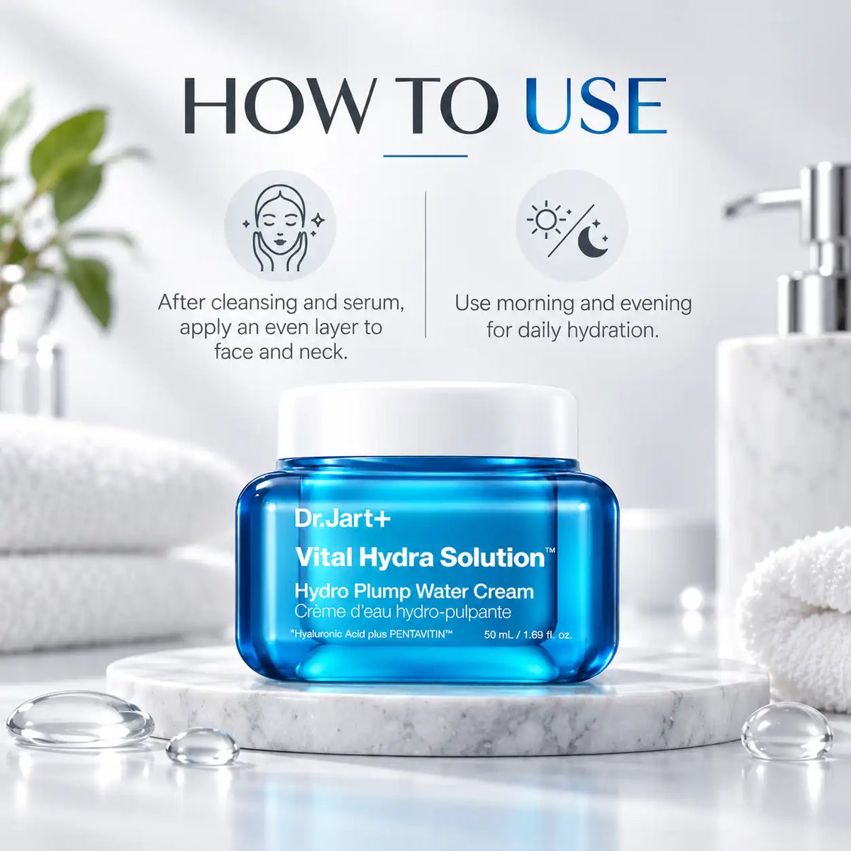 Dr. Jart+ Vital Hydra Solution Hydro smooth-looking Water Cream 50ml