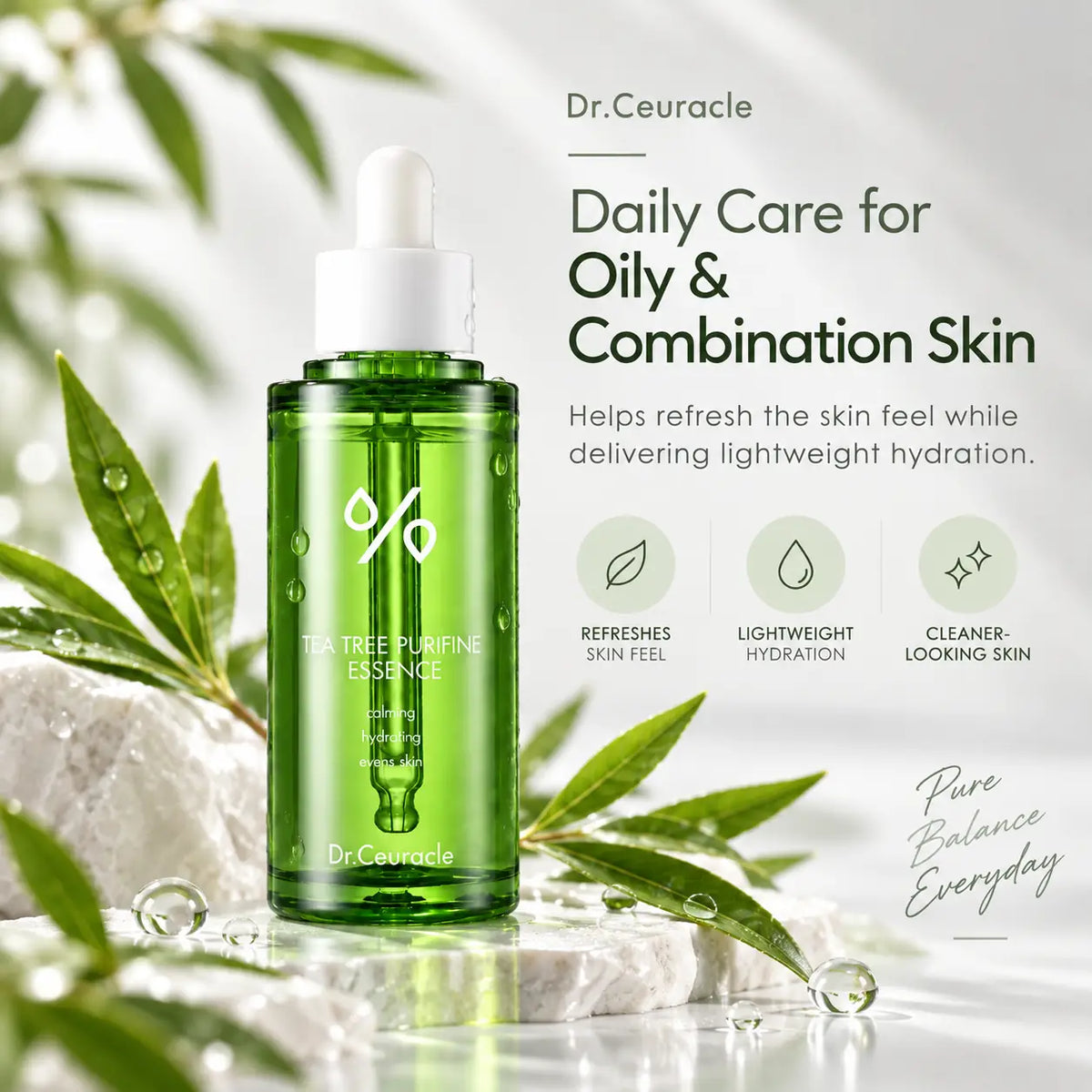Dr. Ceuracle Tea Tree Purifine 95 Essence 50ml
