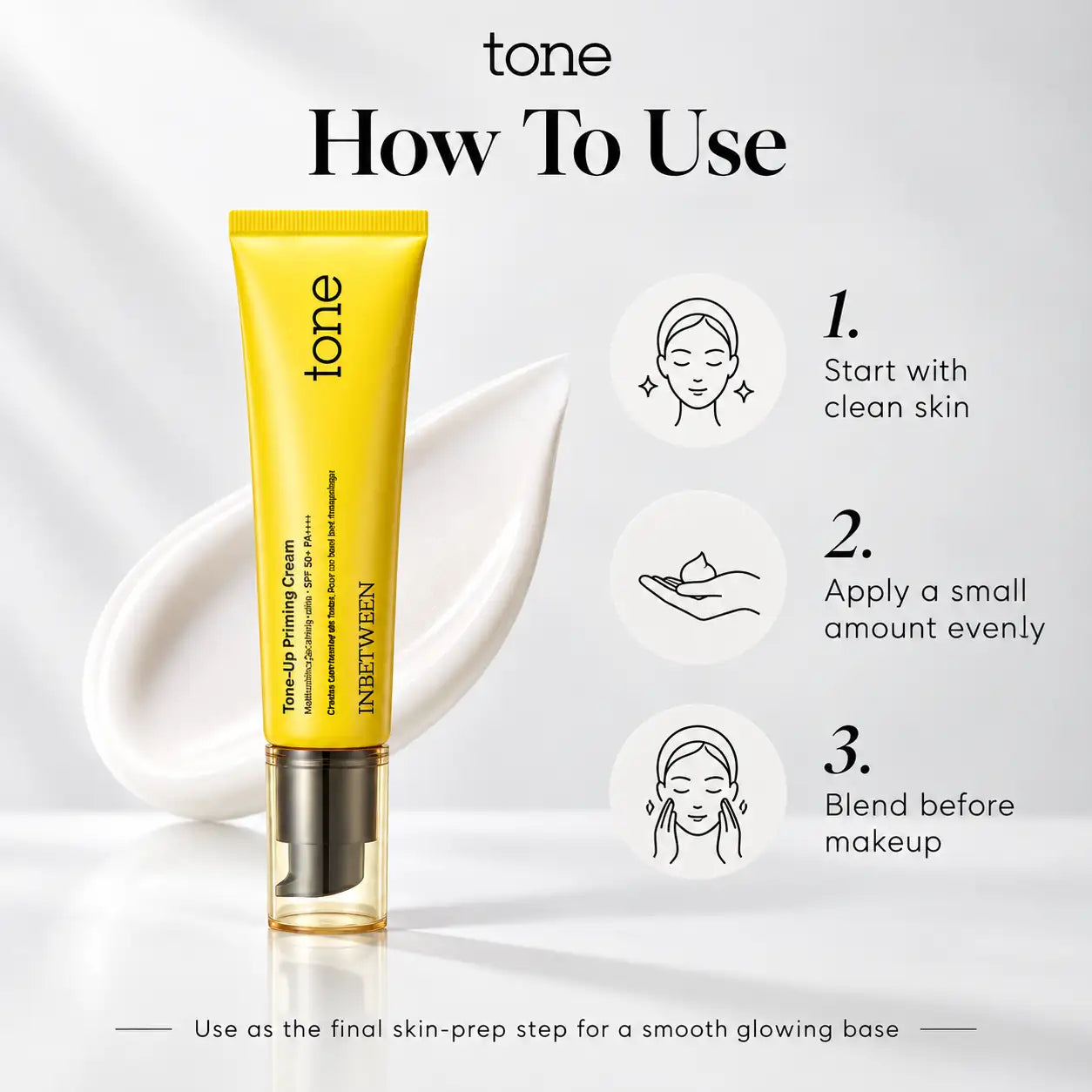 BLITHE Inbetween Tone Up Priming Cream SPF40+ PA+++ 30ml