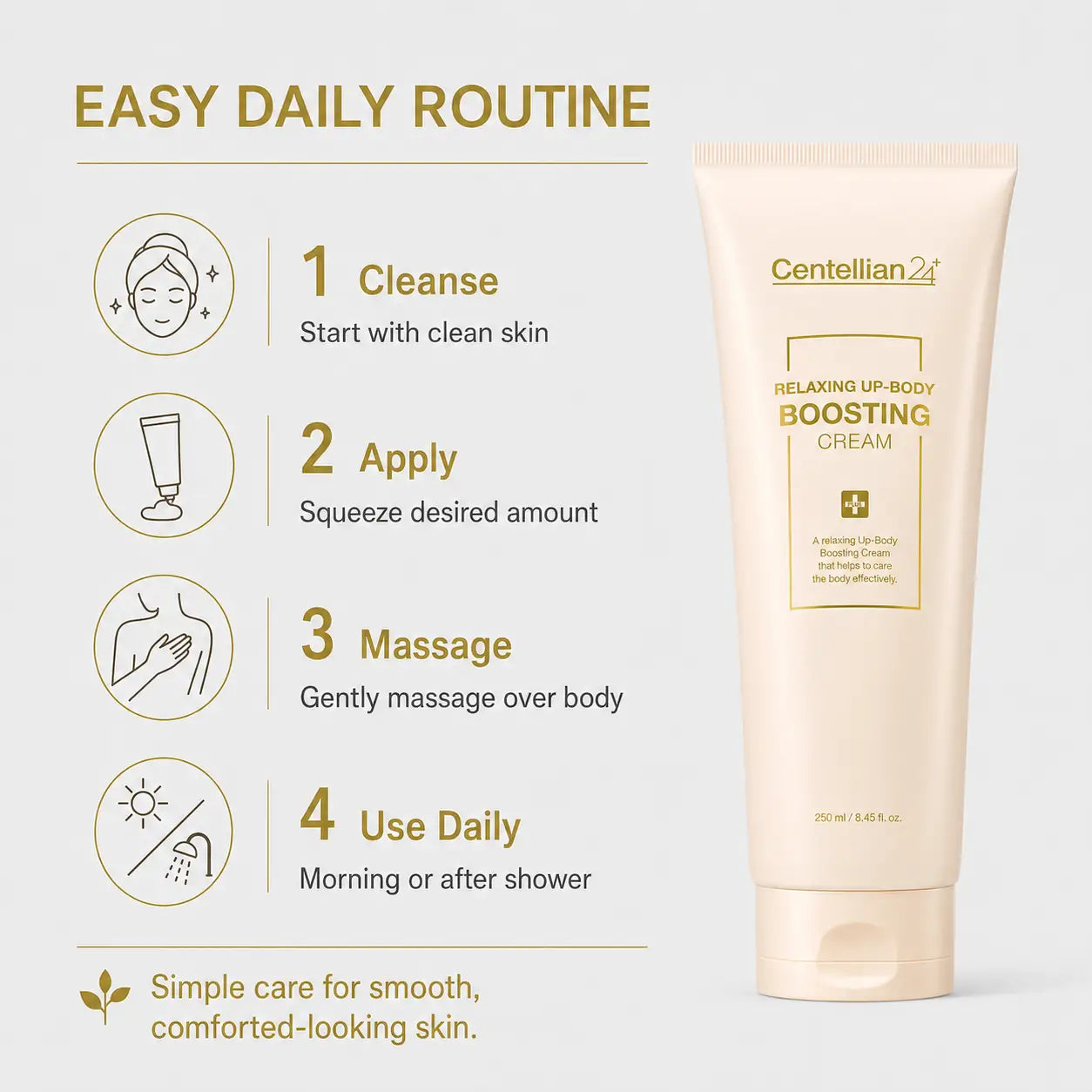 Centellian24 Relaxing Up Body Boosting Cream 250ml