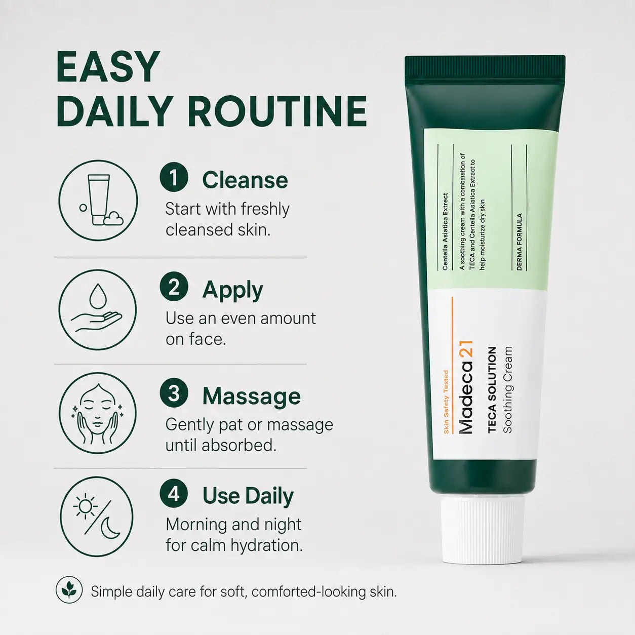 Madeca21 Teca Solution Soothing Cream 50ml