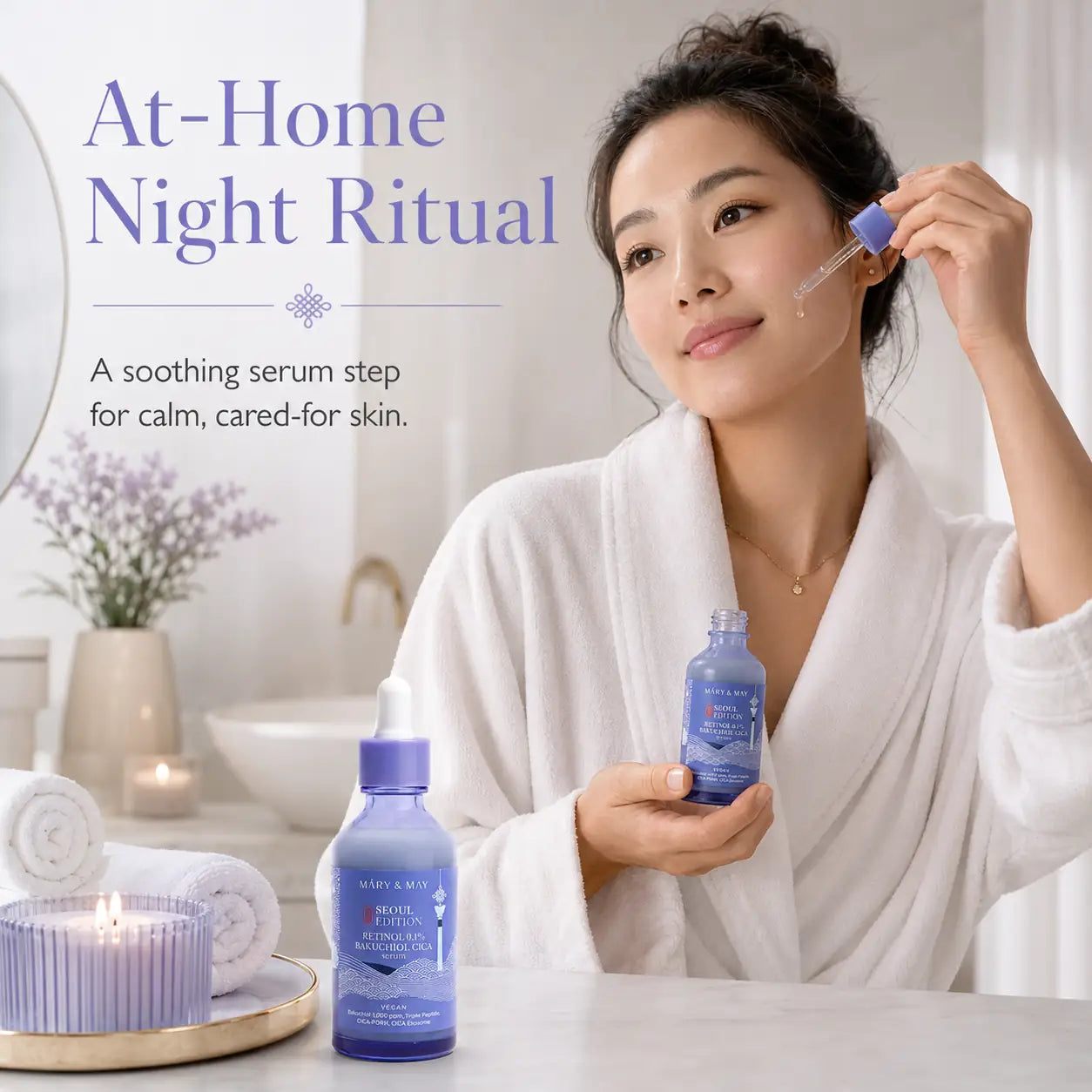 Mary&May Retinol 0.1% Bakuchiol CICA Serum 80ml