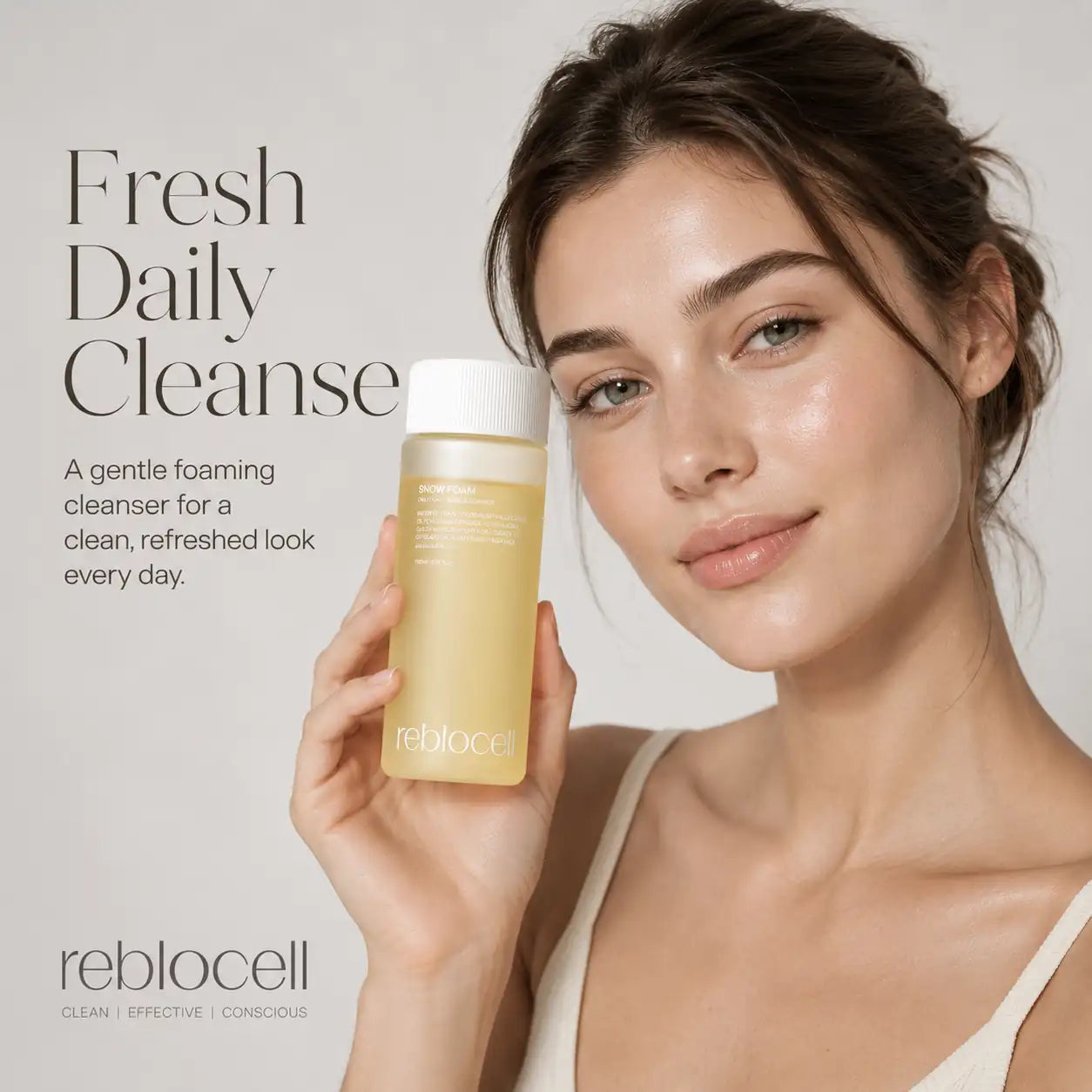 cleanser foam texture close-up