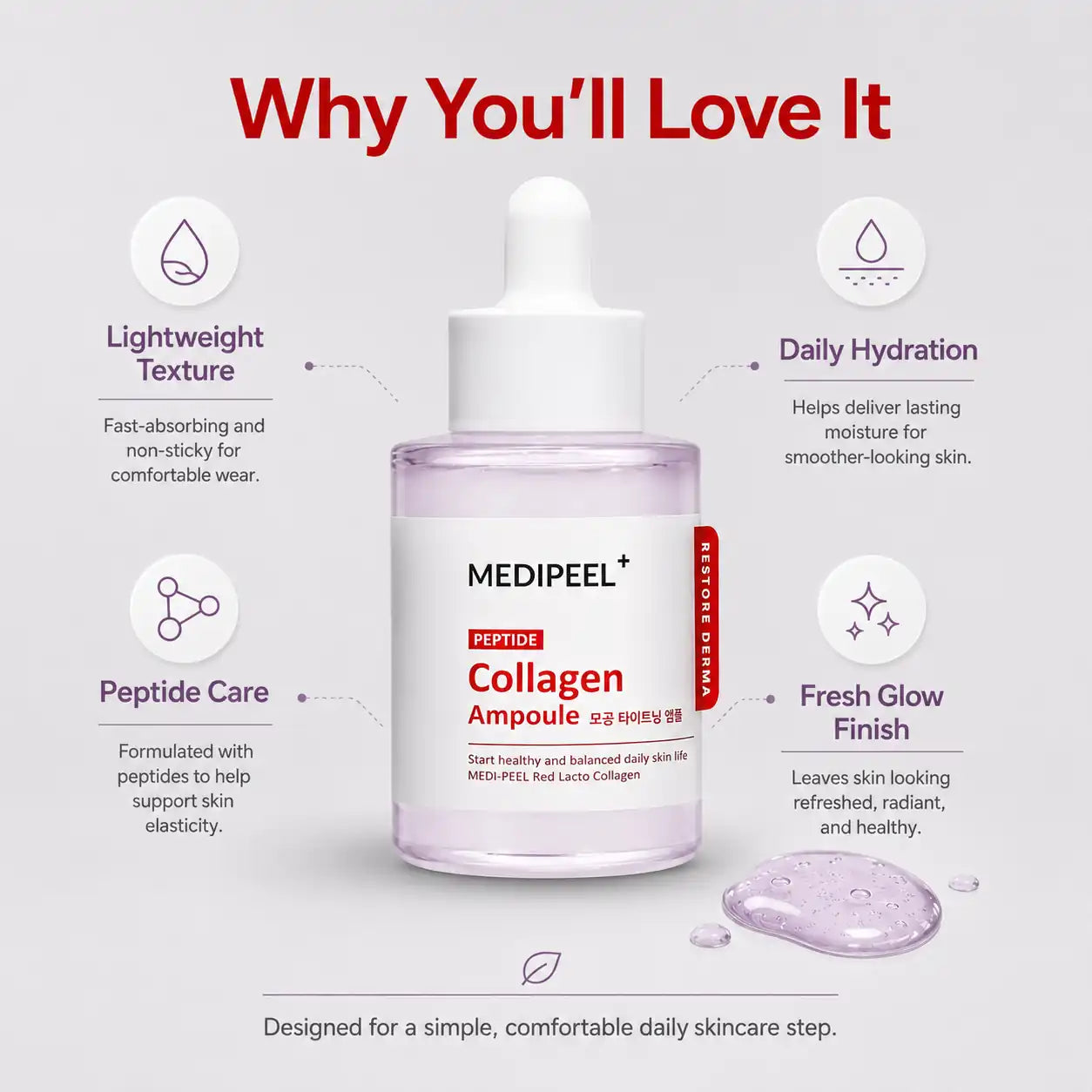 MEDI-PEEL Red Lacto Collagen Ampoule 50ml
