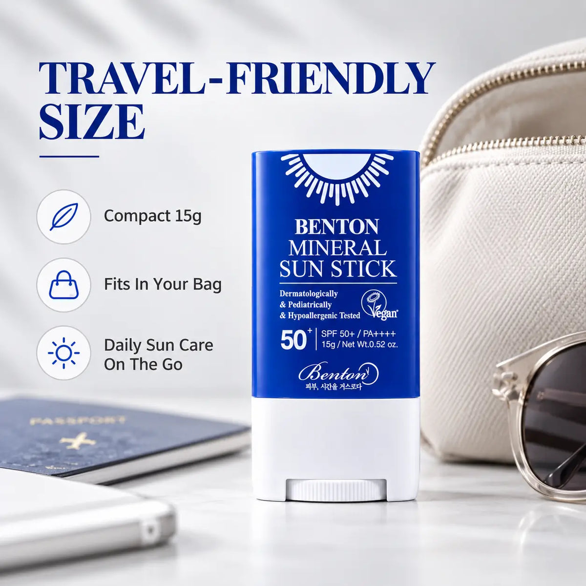 Benton Mineral Sun Stick SPF50+ PA++++ 15g
