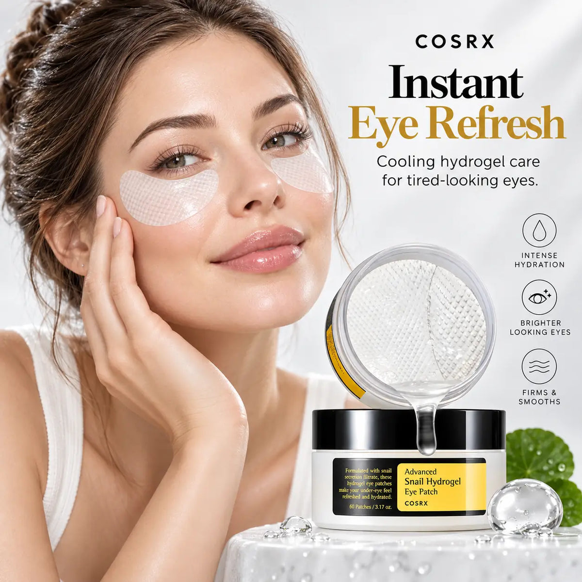 COSRX Advanced Snail Hydrogel Eye Patch Nail Polish Nail Color 60ea