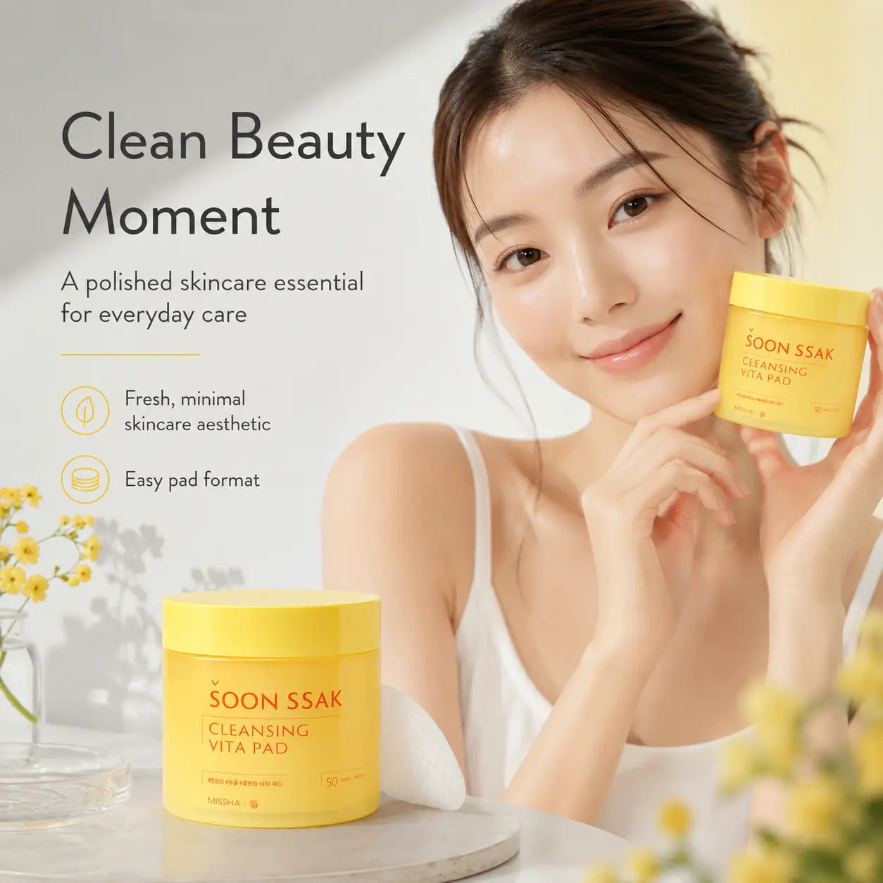 BEAUDIANI Soon Ssak Cleansing Vita Pads 50 Sheets