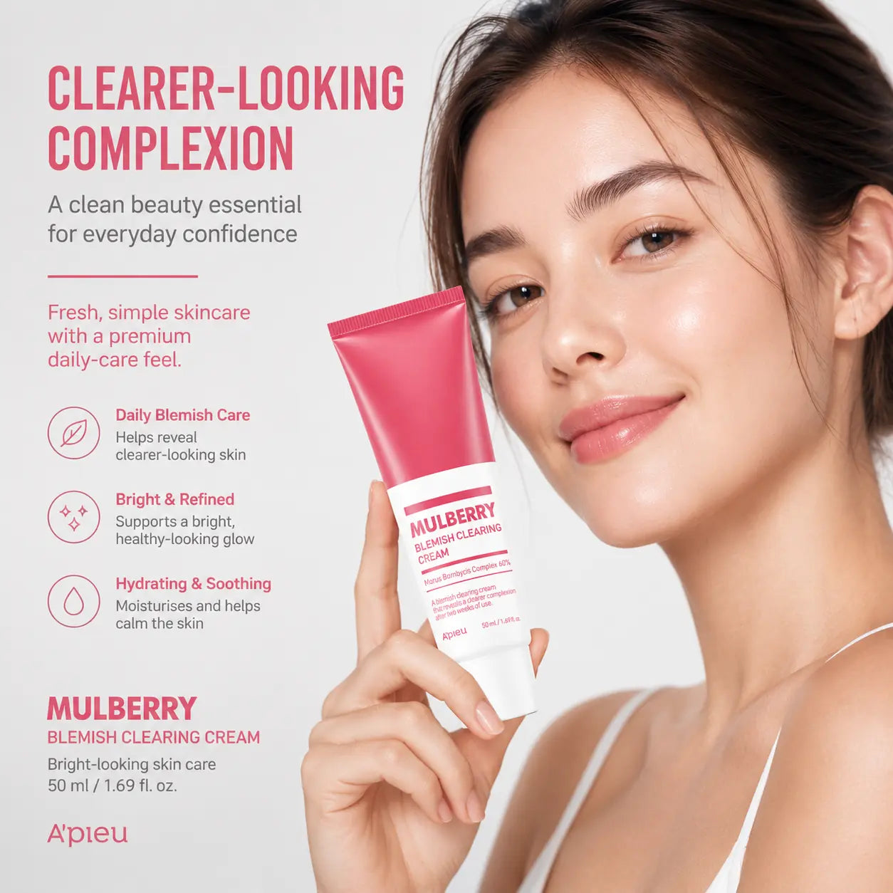 A'pieu Mulberry Blemish Clearing Cream 50ml
