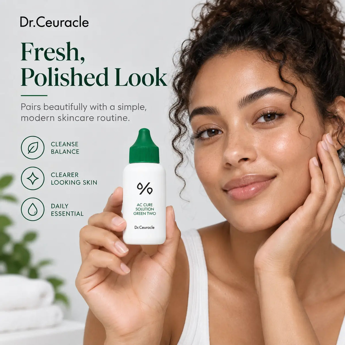 Dr. Ceuracle AC helps care for Solution Green Two 50ml
