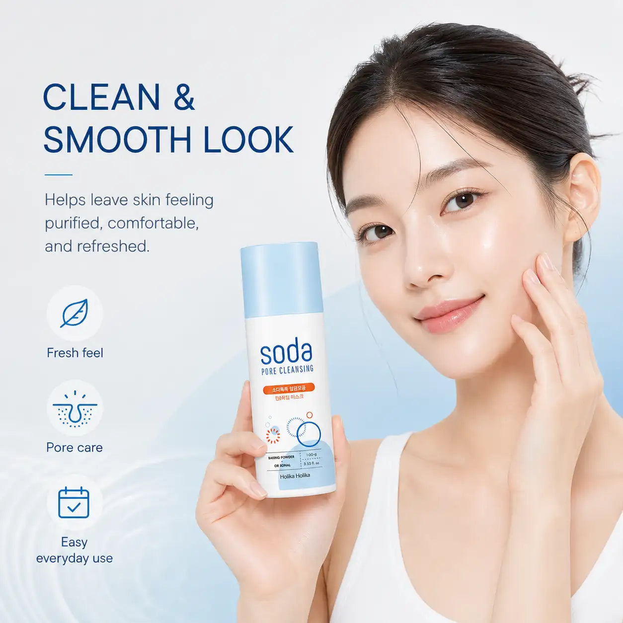 Holika Holika Soda Pore Cleansing O2 Bubble Mask 100ml