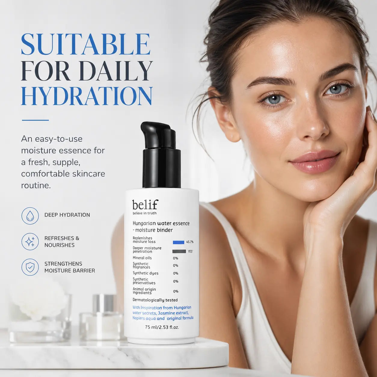 belif Hungarian Water Essence Moisture Binder 75ml