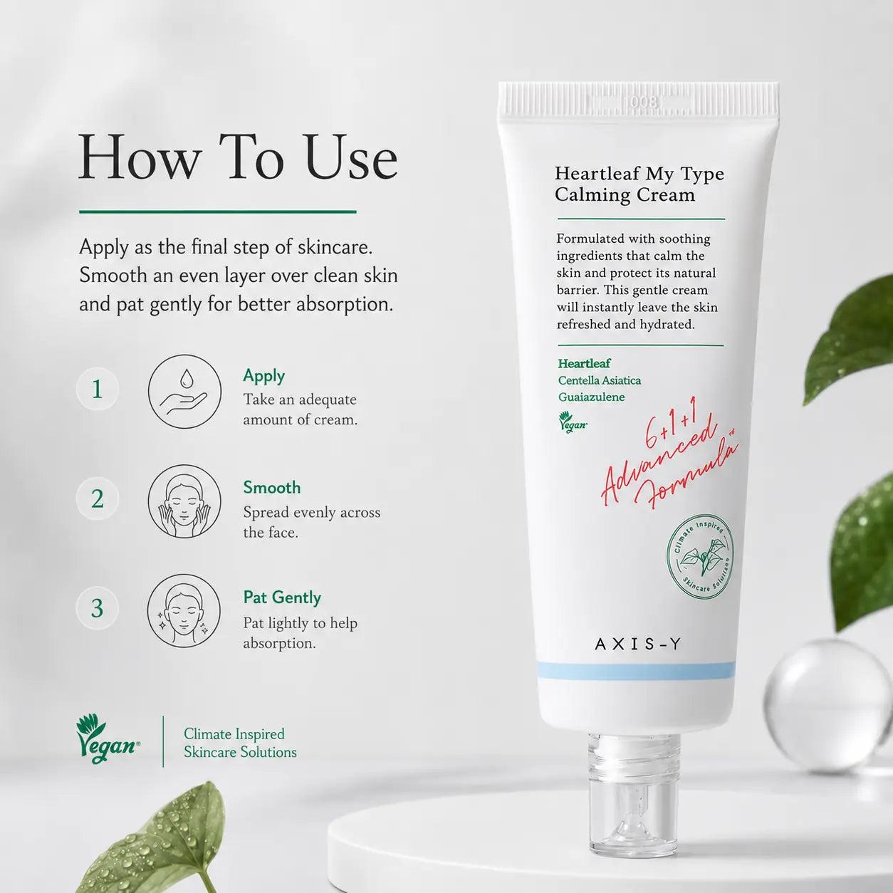 AXIS-Y Heartleaf My Type Calming Cream 60ml