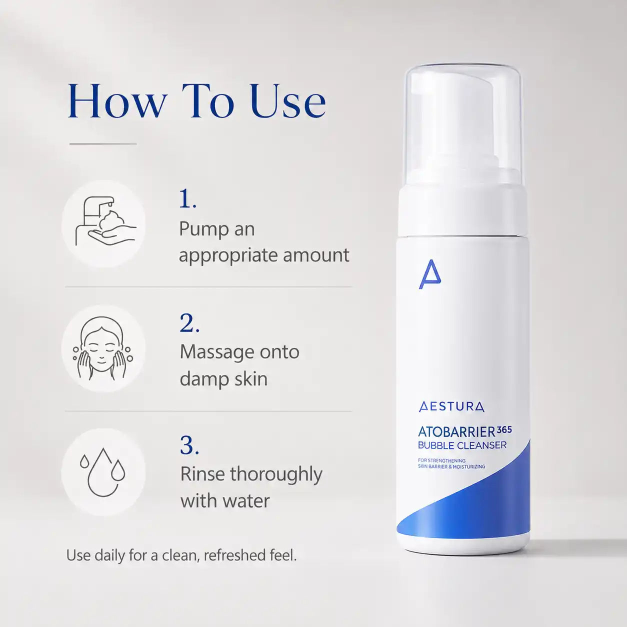 AESTURA Atobarrier 365 Bubble Cleanser 150ml