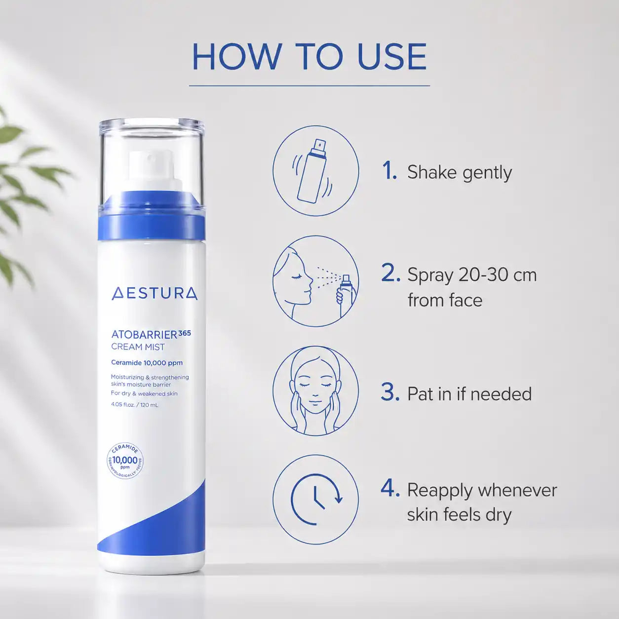 AESTURA Atobarrier 365 Cream Mist 120ml