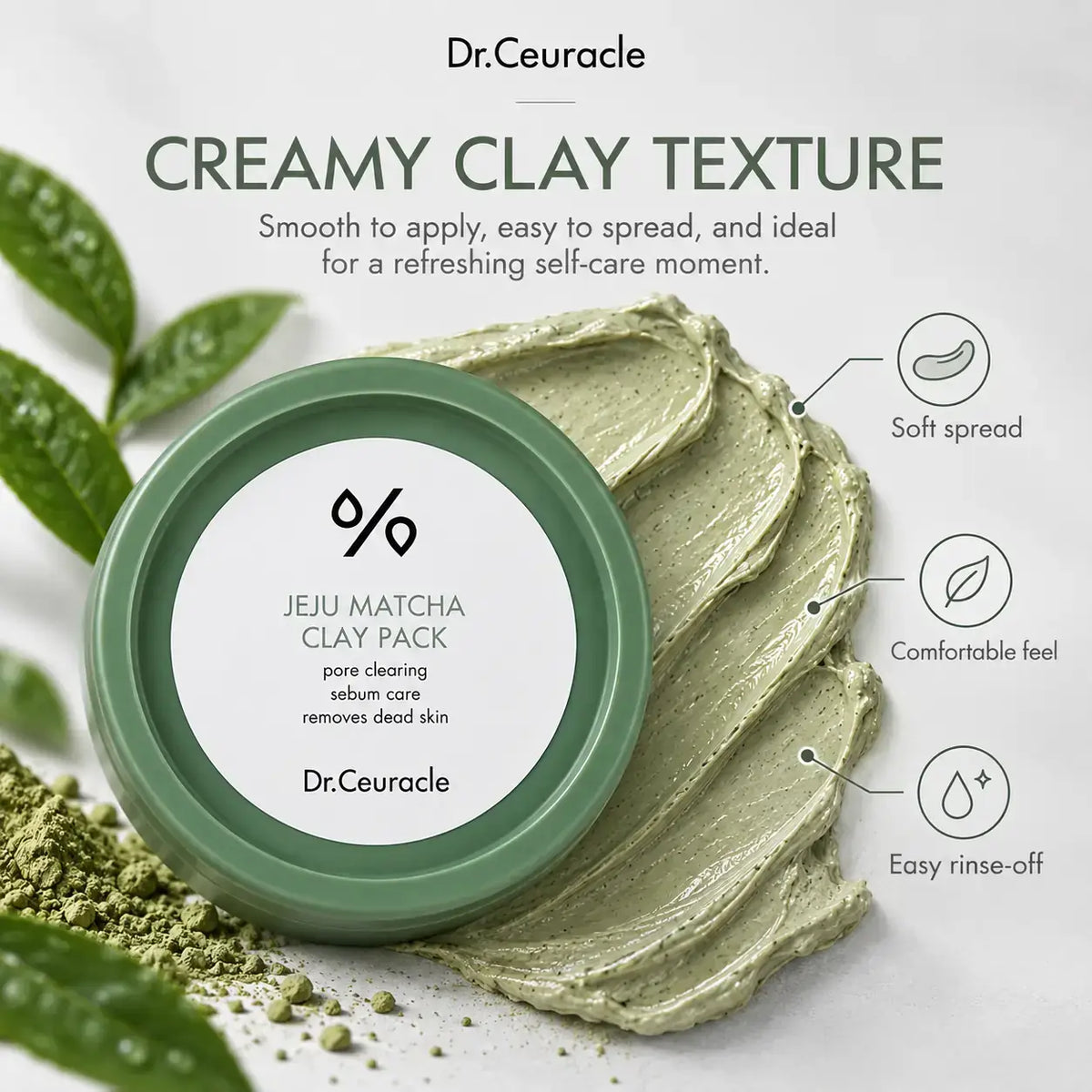 Dr. Ceuracle Jeju Matcha Clay Pack 115g