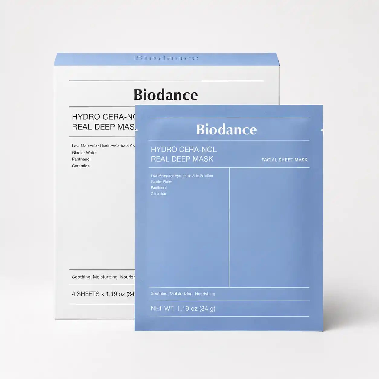 BIODANCE Hydro Cera Nol Real Deep Mask 4ea