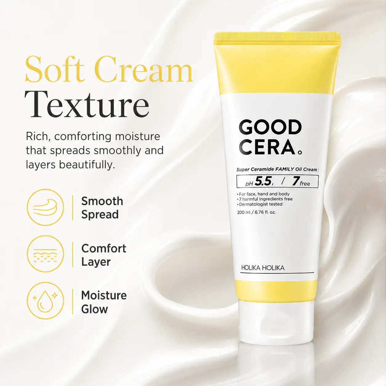 Holika Holika Good Cera Ceramide Family Oil Cream 200ml